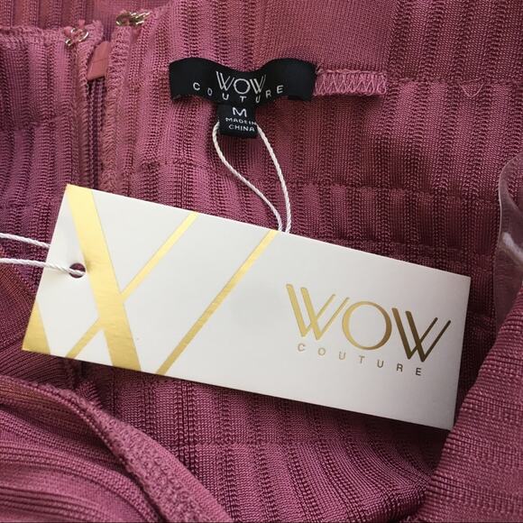 NWT Wow Couture Sleeveless Sheath Dress M - Picture 3 of 7